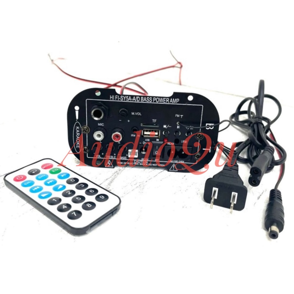 Power Amplifier Mobil Bluetooth Amplifier Hi-fi Bass AC or DC