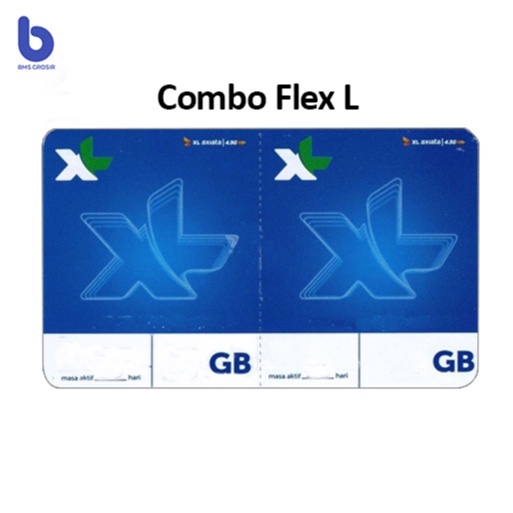 Voucher XL Combo Flex L (12GB Nas + Unl Wa + Line) 30 Hr