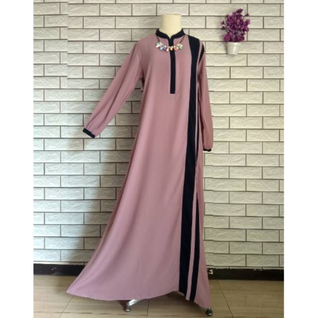 Salee....Gamis wolly crepe list