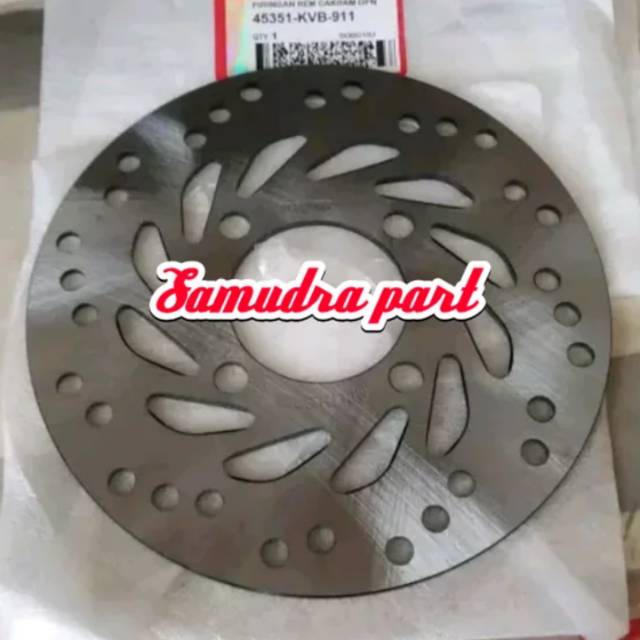 Piringan cakram depan Vario 110 karbu original AHM