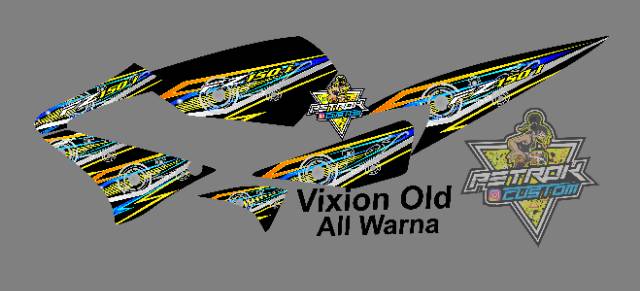 Striping  Variasi Vixion Old Fz150i
