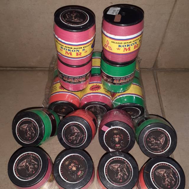 SENAR GELASAN KOKON MR SIZE 025 & GELASAN ALIGATOR  SIZE 025