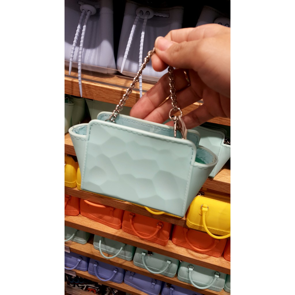 MINISO ORIGINAL Silicone coin purse (3wrn) / dompet koin jelly super cute, miniso murah READY STOCK