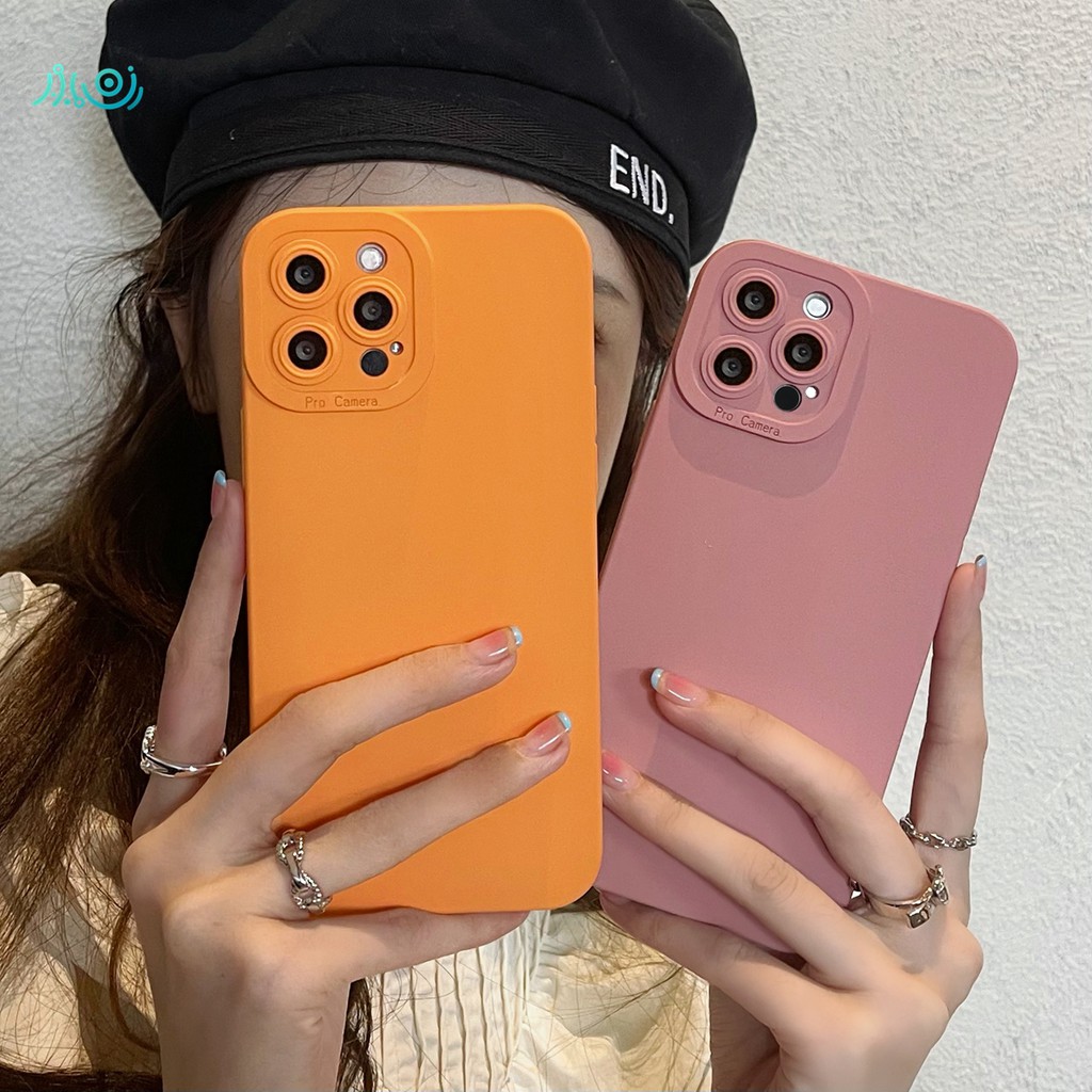 iPhone 13 Pro MAX Liquid silicone case for iphone 12 11 pro max X XS MAX XR 7+ 8Plus 11 pro Morandi color camera protector full cover soft case