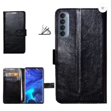 Oppo Reno 4 Pro Cover Wallet Leater Case