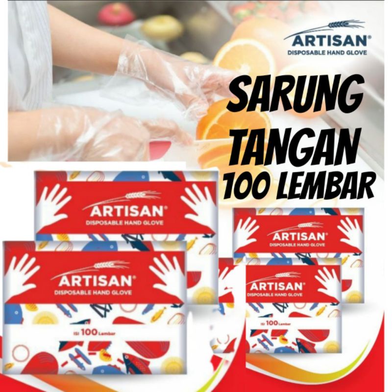 DAPURMAMIKU Sarung Tangan Artisan Hand Glove Sarung Tangan Plastik