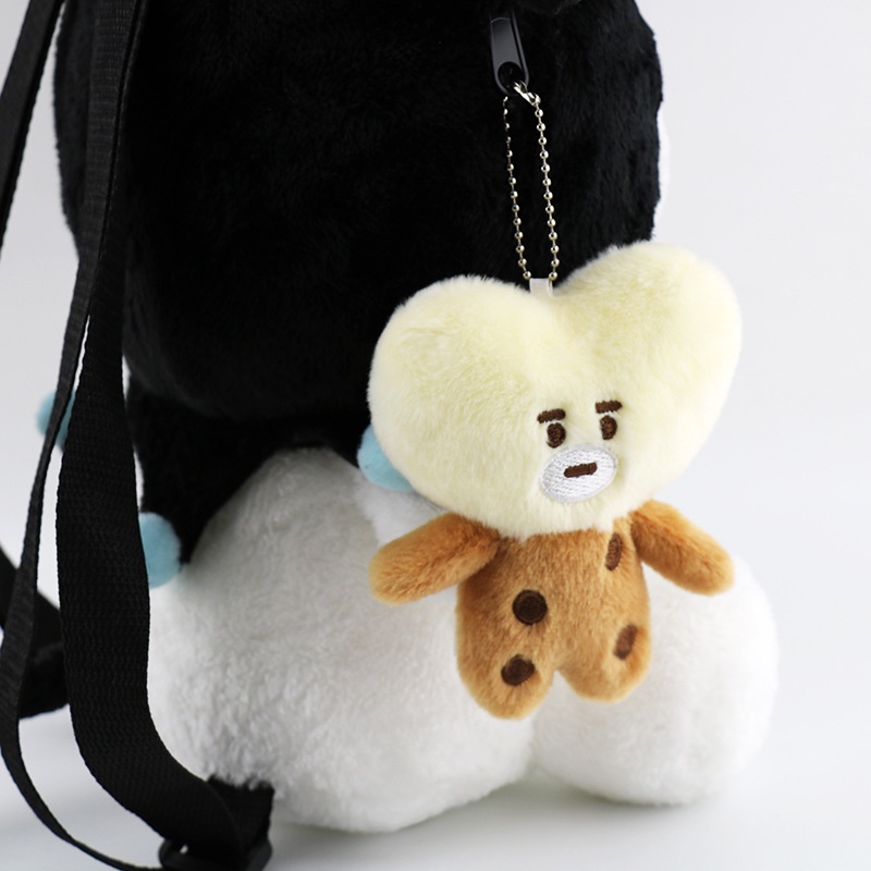 Charm Tas KPOP BTS 10cm TATA COOKY CHIMMY KOYA SHOOKY MANG RJ Liontin Gantungan Kunci Mewah