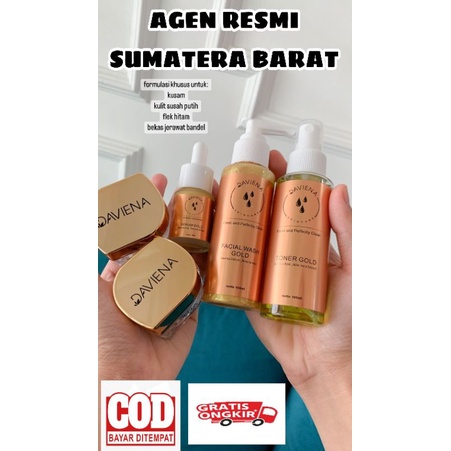 GOLD SERIES/ DAVIENA SKINCARE/ AGEN PADANG