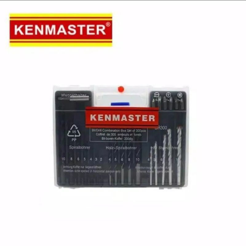 mata bor besi kayu beton + fischer kenmaster drill çombination DR300