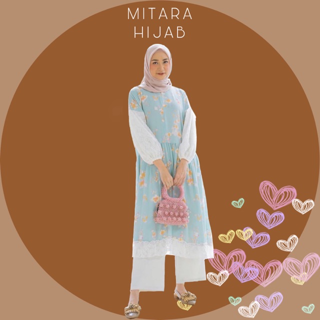 Best Seller MIDI RAYA TIFFANY by Haideeorlin