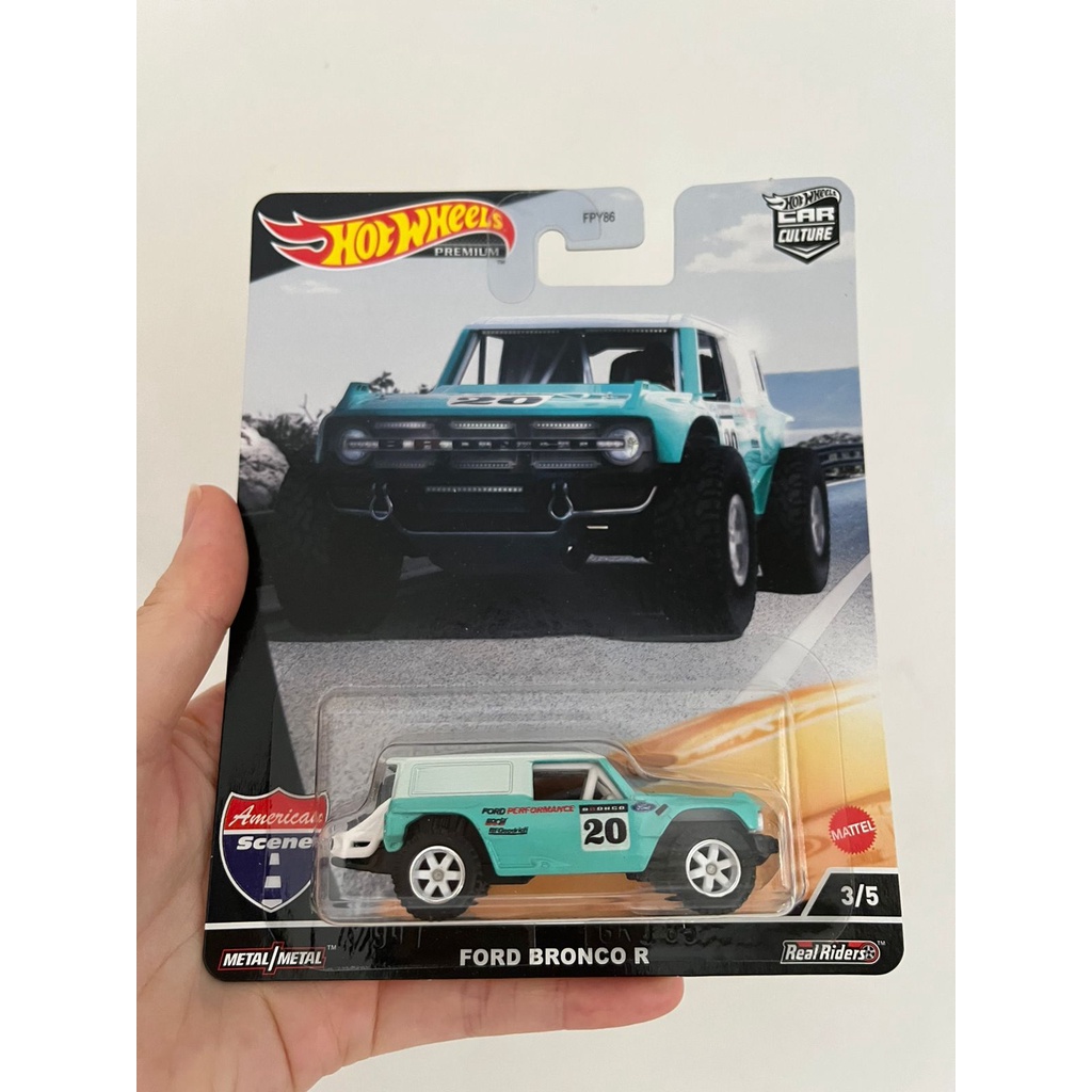 HOT WHEELS AMERICAN SCENE HOT WHEELS FORD BRONCO R HOT WHEELS PREMIUM ORIGINAL