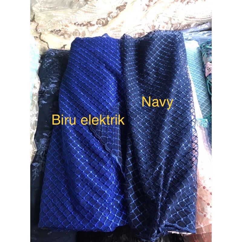 Kain tulle kotak jaring/kain jaring/harga permeger