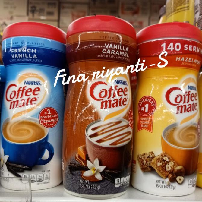 

[[BISA COD]] nestle coffee mate creamer 425,2gr all variant - vanilla caramel TERBATAS Kode 984