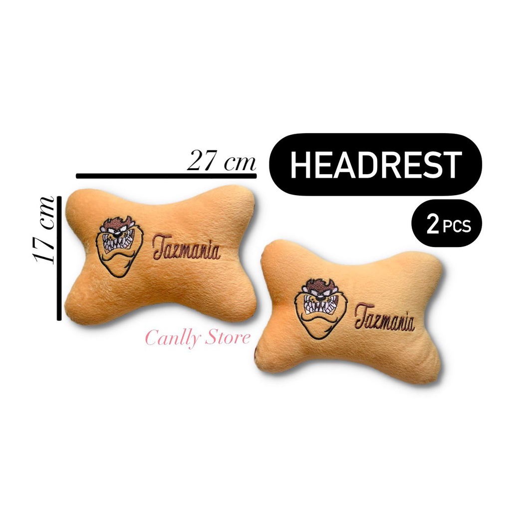 BANTAL MOBIL SET / HEADREST CAR SET