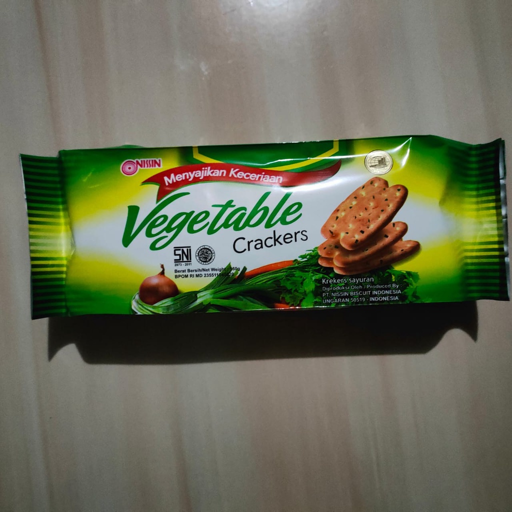 

Nissin Vegetable Crackers 160gr