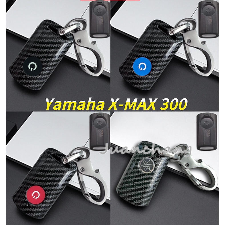 Case Kunci Mobil Bahan ABS Karbon Untuk Yamaha X-max 250 125 309 300 400 2020 2021 AEROX NVX155 QBIX JAUNS