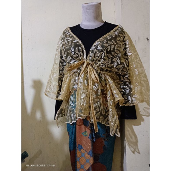 OUTER BROKAT PITA Cape brokat serut