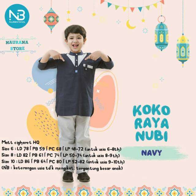 Koko - Kurta - Koko Anak - Kurta Anak - Koko Rayya