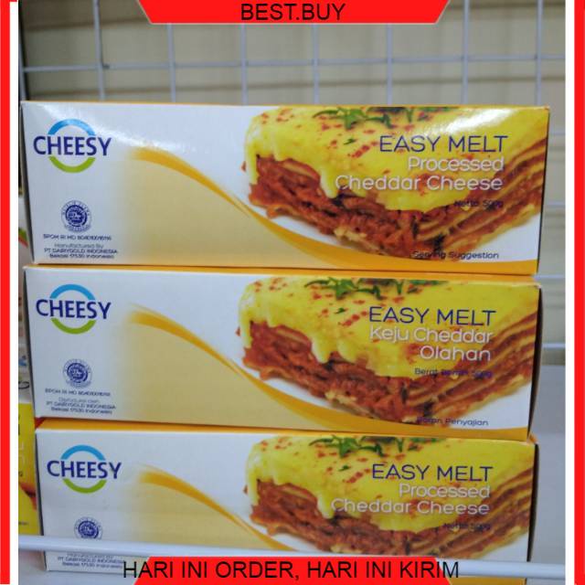 

Cheesy easy melt 500gr