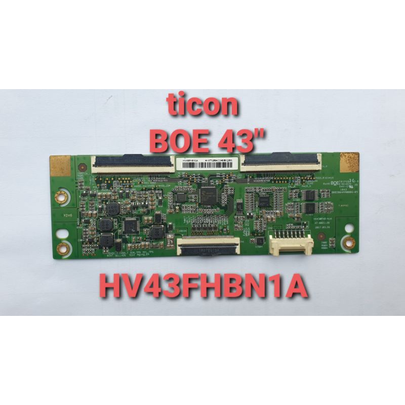 ticon samsung - ticon boe - ticon boe 43 inch - hv43fhbn1a - tcon samsung - tikon samsung - ticon 43