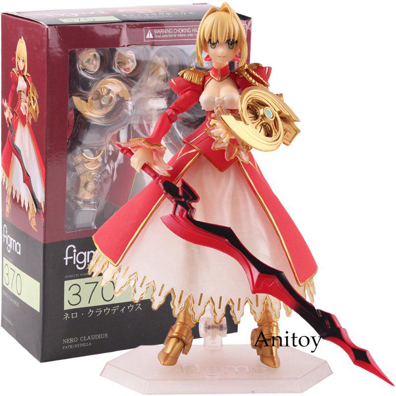 Anime Fate/Extella Saber figma 370 Nero Claudius Caesar PVC Figure New In Box 