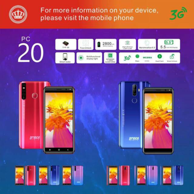 Prince Pc 20 Ram 1 Gb Lcd 5 5 Inch 3g Hsdpa Pengunci Hp Pakai Suara Face Unlock Garansi Resmi Shopee Indonesia