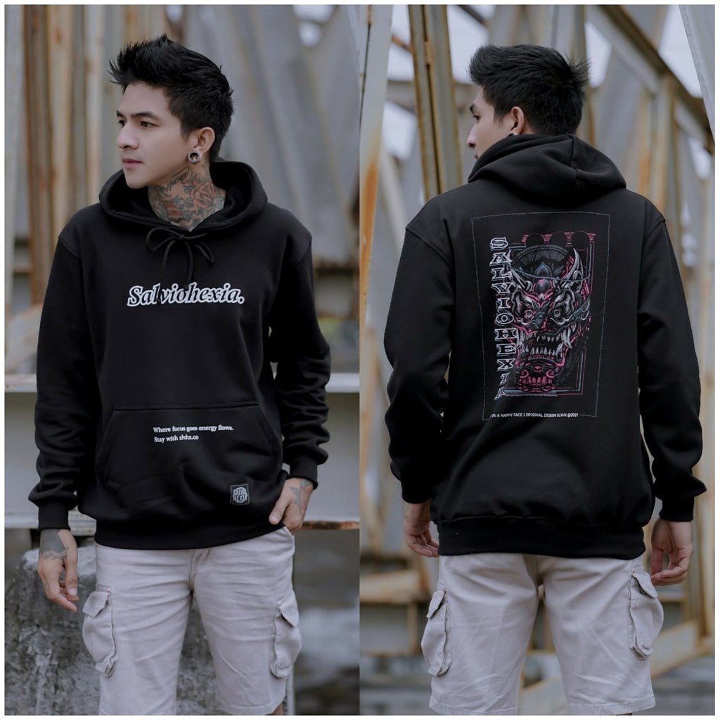 SWEATER PRIA - SWEATER HOODIE LUSTER SALVIO HEXIA - SWEATER WANITA - SWEATER CASUAL - SWEATER MURAH-Gambar no 20