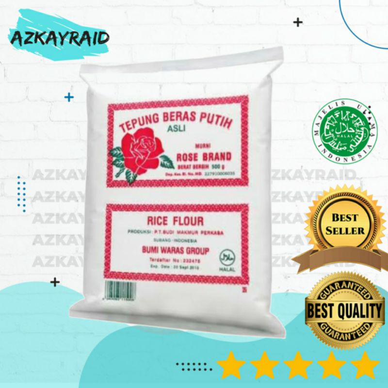 

Tepung Beras Rose Brand 500gr