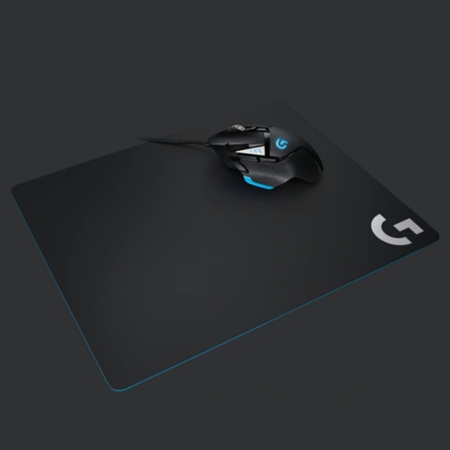 Logitech G240 Cloth Gaming Mouse Pad with Rubber Base (28 cm x 34 cm)