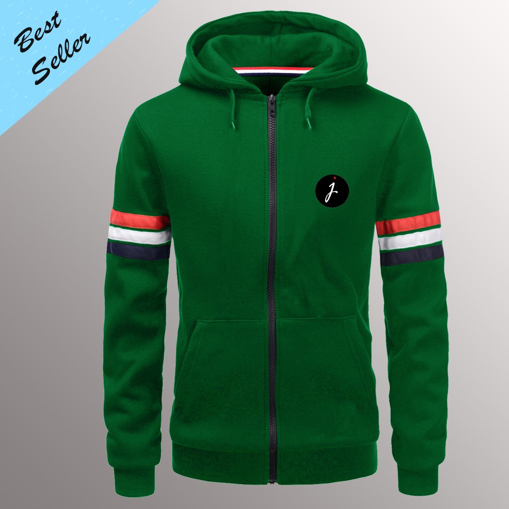 Sweater Kupluk Pria LOGO JIGGER- Sweater Keren - Jaket Resleting Pria Jaket Hoodie Humble zipper