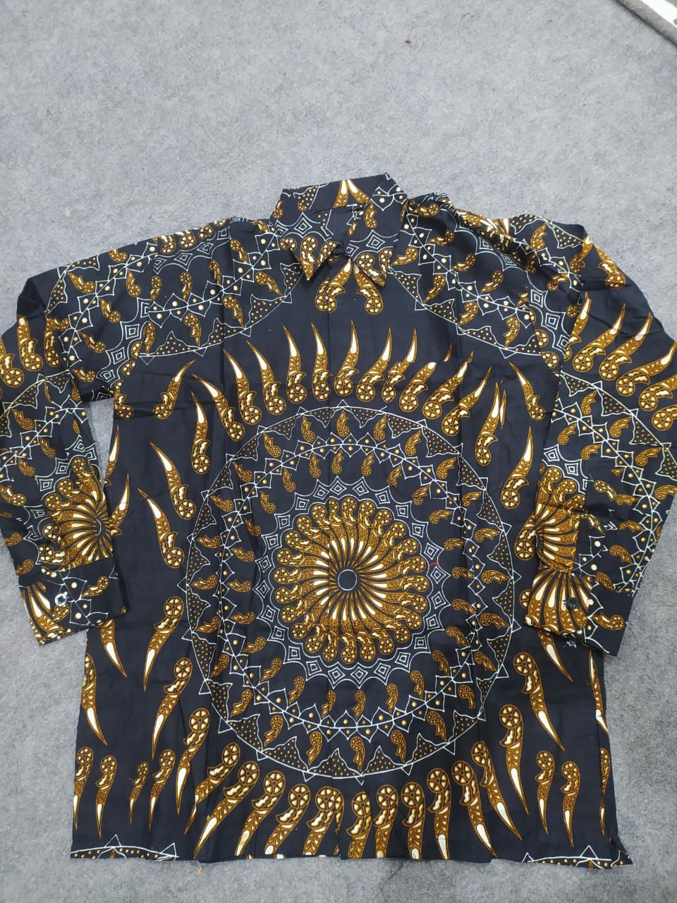 Kemeja Dan Gamis Batik Pekalongan Motif Roda Gila