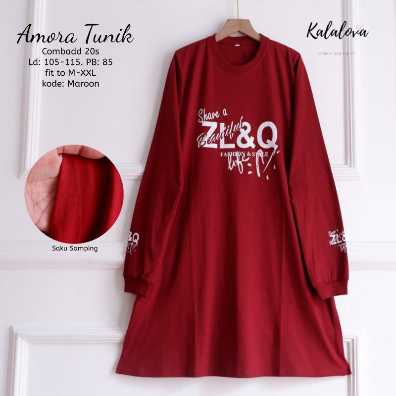 Cod Baju Tunik Kaos Wanita Terbaru Murah Kekinian jumbo. Pakaian wanita bahan Kaos Kombed motif sabl