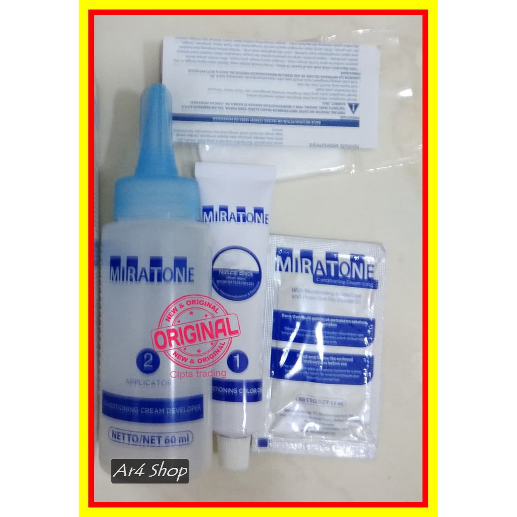 TERLARIS Hair Colour - Miratone - Deep Burgundy & 40;5Bu& 41; Plus Applicator