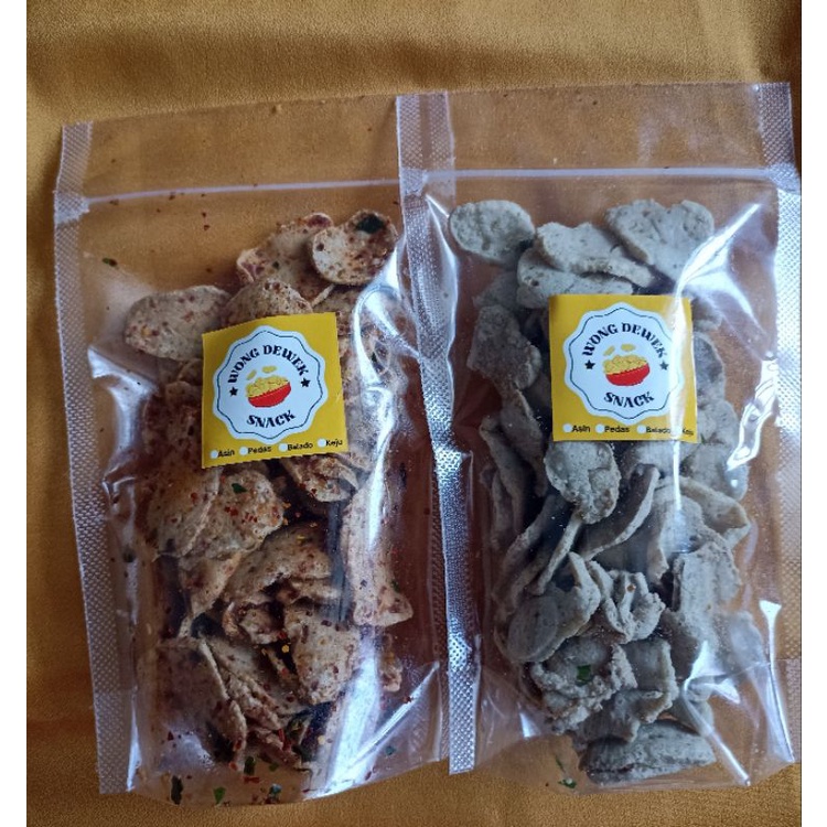

Basreng Original (Asin Gurih) Daun Jeruk