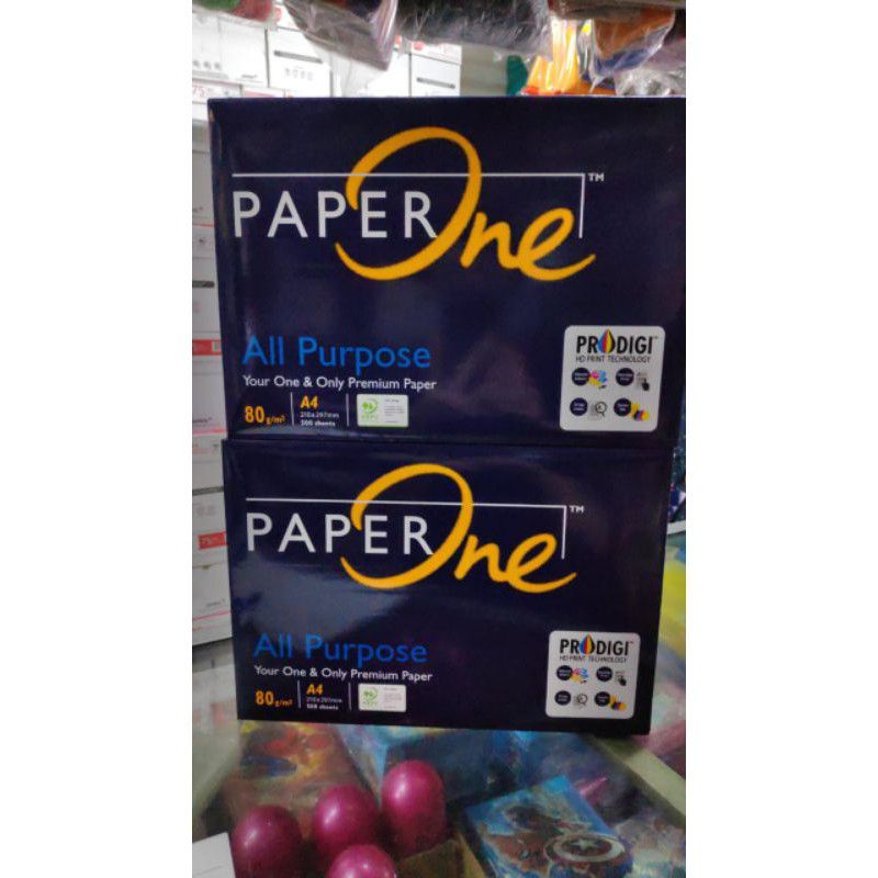Paperone kertas fotocopy A4 80g - termurah 1rim