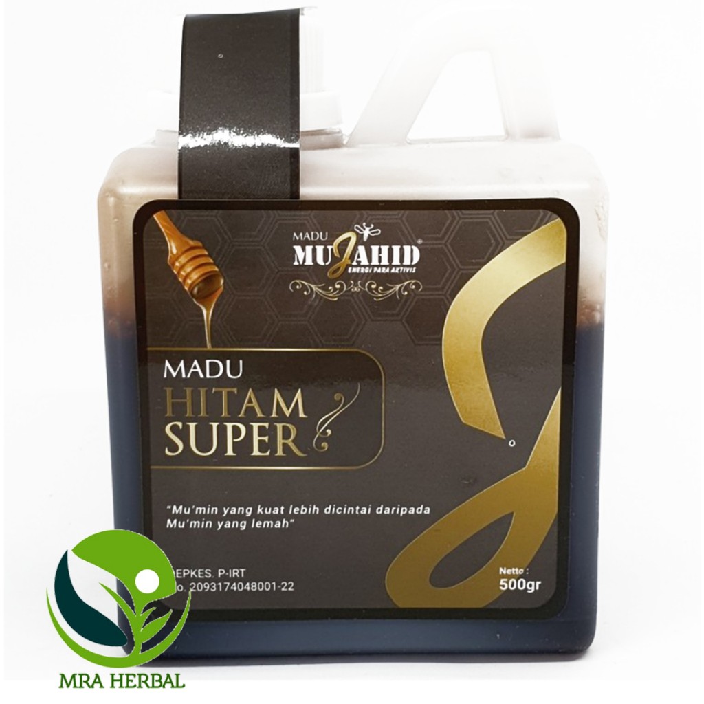 

MH Madu Pahit Super 500 gr Mujahid | Madu Hitam Super Mujahid 500 gr