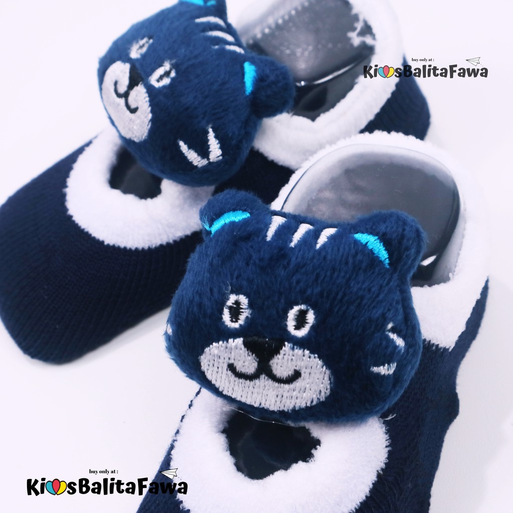 Prewalker Socks 3D Bayi Boneka Karakter / Import Kaos Kaki Polos Anak Laki Perempuan Anti Slip Murah