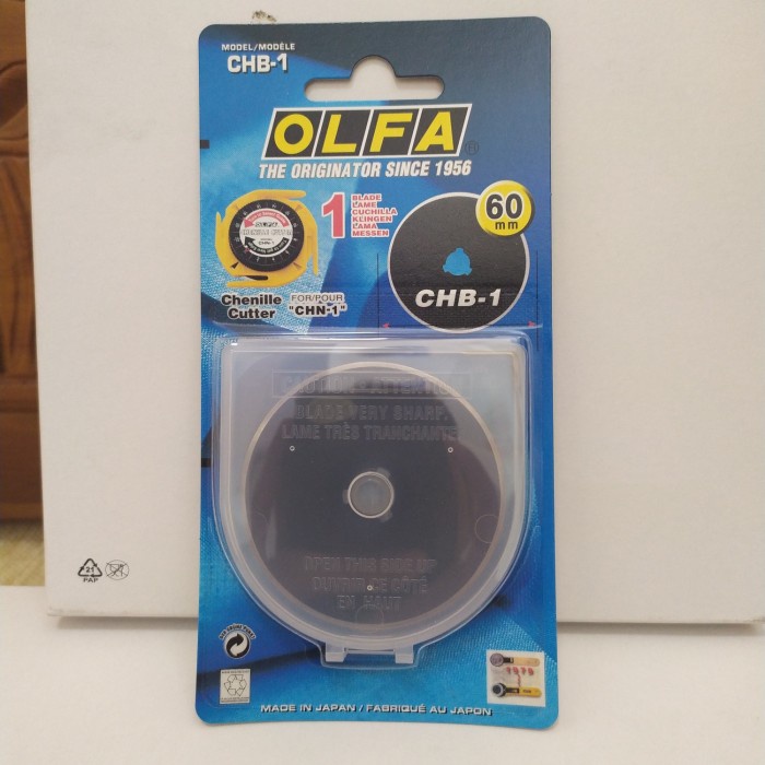 

Refill Cutter CHN-1 60mm Spare Blade CHB-1 (1pcs per pack) Olfa