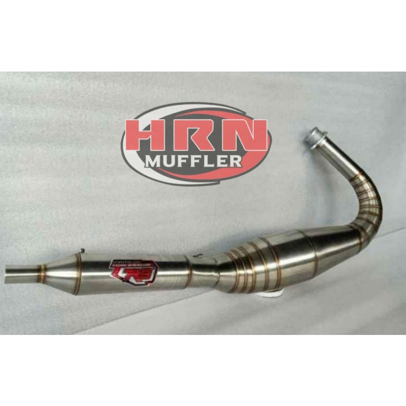 Ready Knalpot Kolong Telo R9 Stainles Untuk Rx King , Rx Special , Rx Z