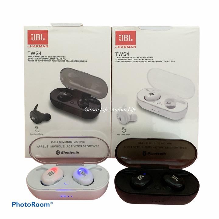 Headset Bluetooth JBL TWS 4 Wireless Earphone TWS 4 TWS-4