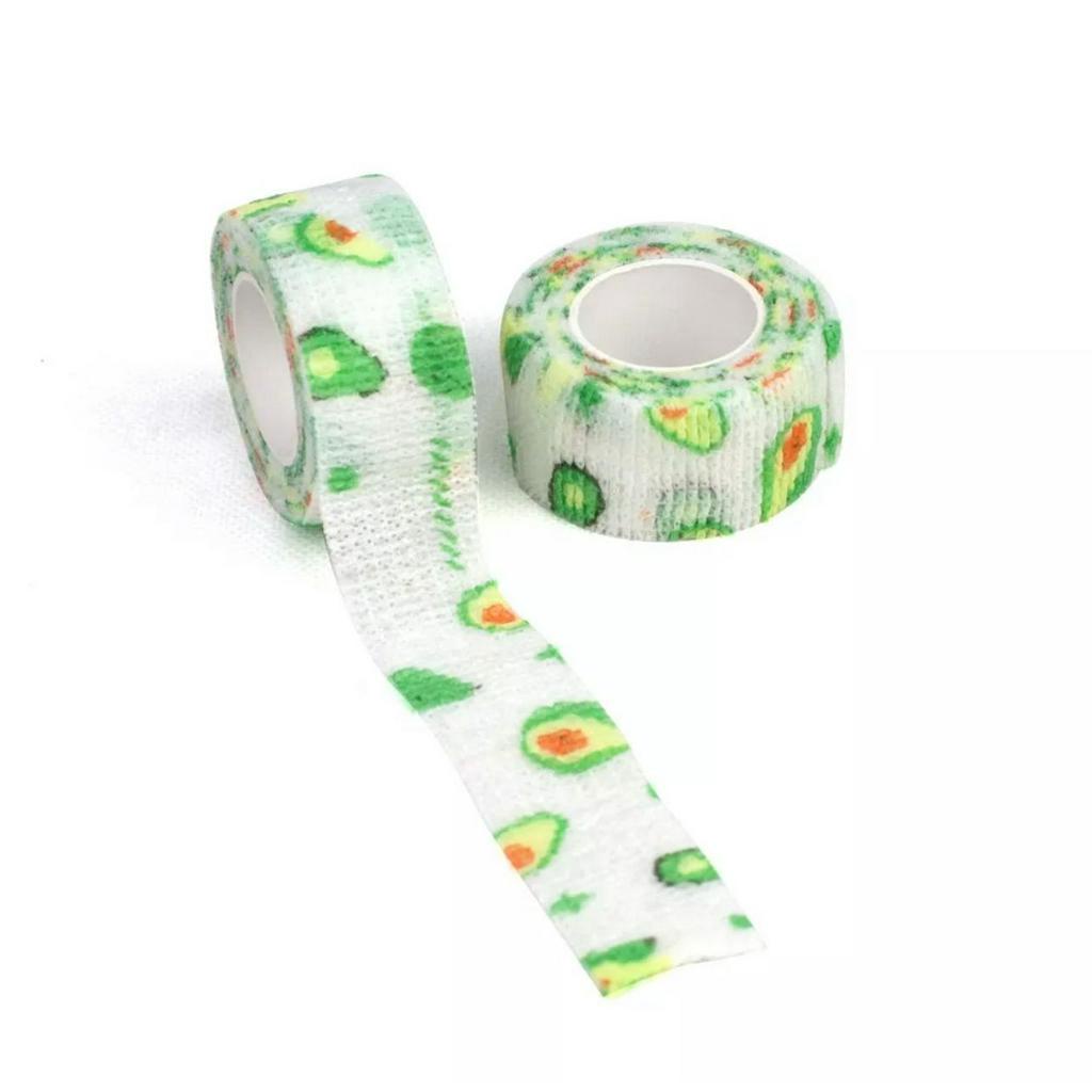 PELINDUNG JARI PERBAN JARI FINGER TAPE PITA PEREKAT UKURAN 2,5 CM || TAPE MOTIF LUCU ANTI ABRASI - BD