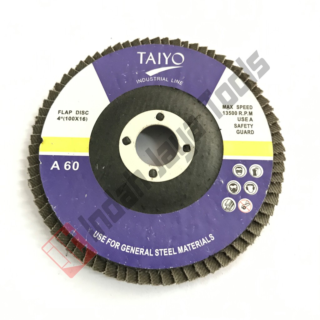 Flap Disc TAIYO No 60 / Amplas Tumpuk Susun