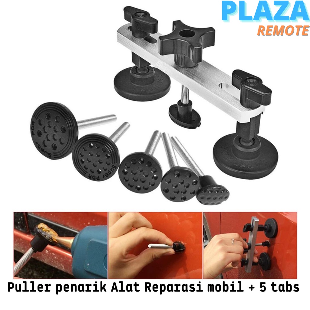 Alat Perbaikan Mobil kaki 3 ketok magic + 6 tabs