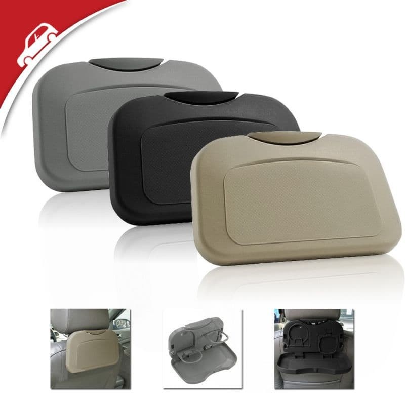 Travel Dining Tray Meja portable mobil botol Car Rak Lipat Minum Rack