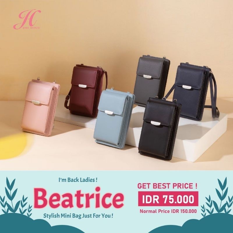 BEATRICE MINI BAG BY JIMSHONEY SLING HP MURAH LUCU IMPORT