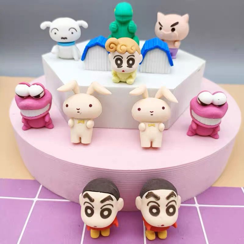 

PENGHAPUS CRAYON SINCHAN SET 6 PCS UNIK LUCU ERASER HAPUSAN READY GROSIR COD MURAH