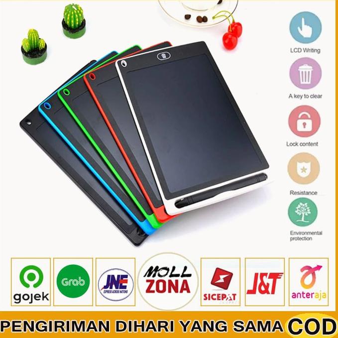 

[KODE V90] PAPAN TULIS TABLET DIGITAL ANAK IPAD LCD WRITING DRAWING BOARD LAYAR 8.5