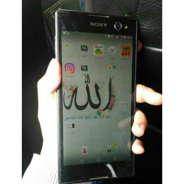 HP Sony experia c3 second.