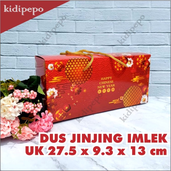

✨ BISA COD ✨ DUS JINJING IMLEK CNY UKURAN 27.5 X 9.3 X 13 CM (ISI 10)