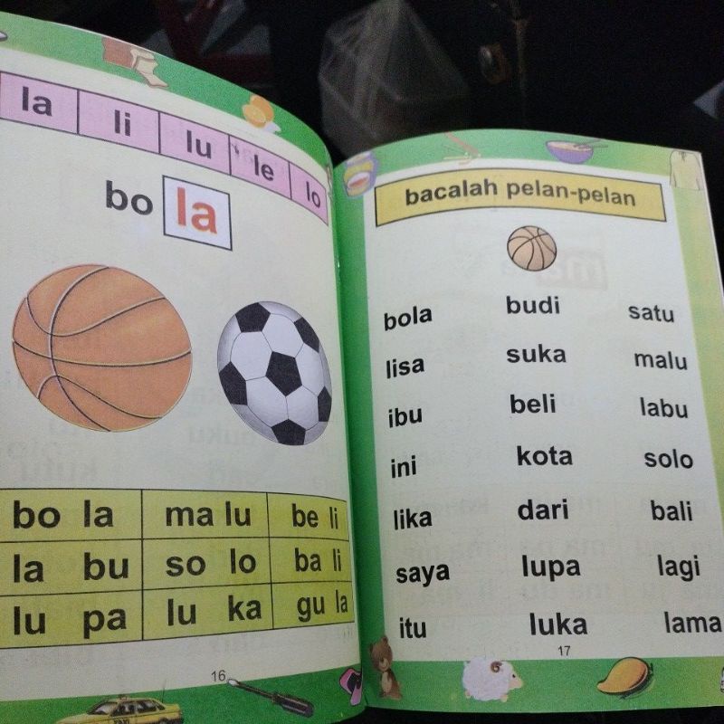 buku belajar membaca 1b 32 halaman (19x27cm)